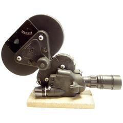 Vintage Arriflex Motion Picture Camera As Sculpture, on Base, Circa Mid-20th. ON SALE.