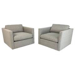 Pair of Charles Pfister for Knoll Club Chairs