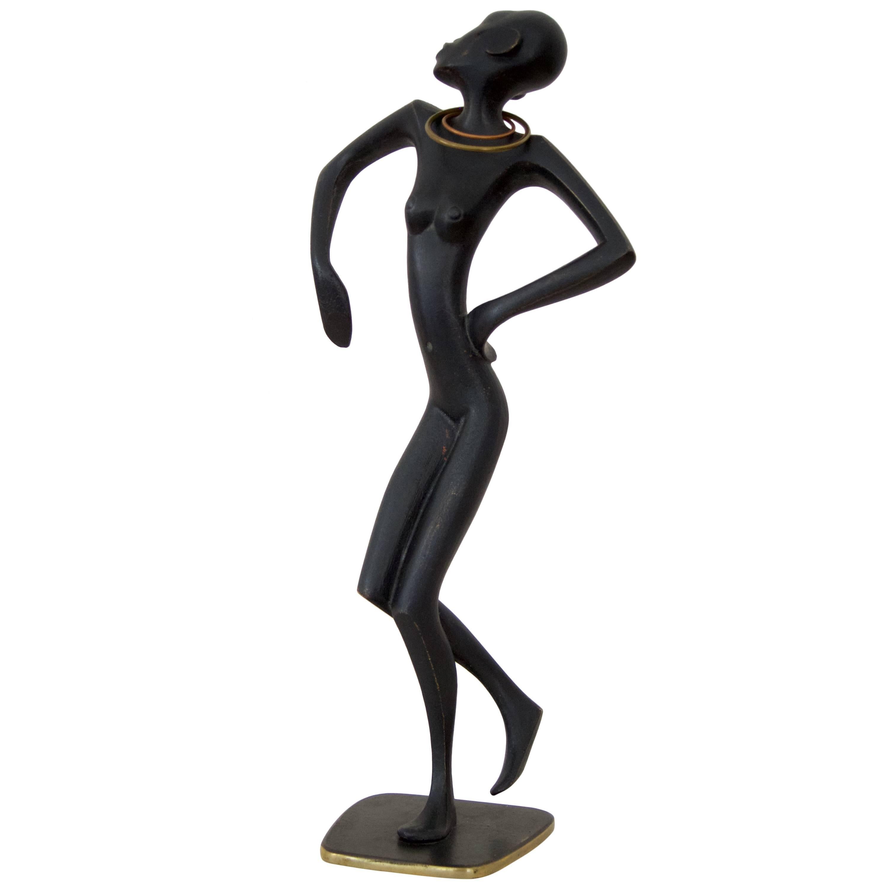 "Dancer with Necklace" by Franz Hagenauer For Sale