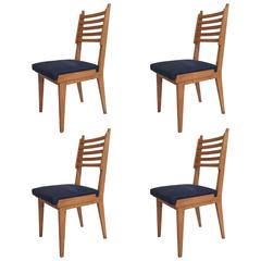 Mid-Century Italian Dining Chairs, Set of Four