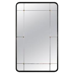 Scandinavian Mid-Century Panelled Mirror