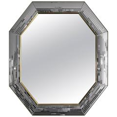 Octagonal Panelled Mirror