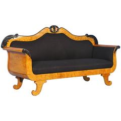 Antique Swedish Biedermeier Sofa, circa 1840-1860