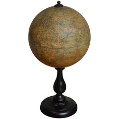 Late 19th Century Terrestrial Globe