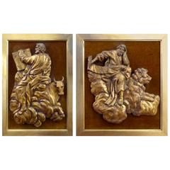 Pair of 18th Century Italian Carvings
