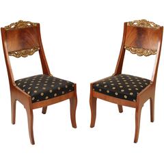 Pair of Neoclassical Style Side Chairs