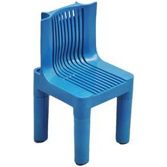 Marco Zanuso Plastic Kids Children's Chair Kartell, 1964 12
