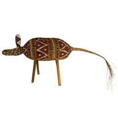 Aboriginal Fiber Art Camp Dog 8