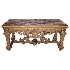 Italian Giltwood Centre Table