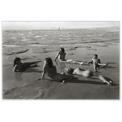 Jock Sturges ""Plage de Montalivet"".