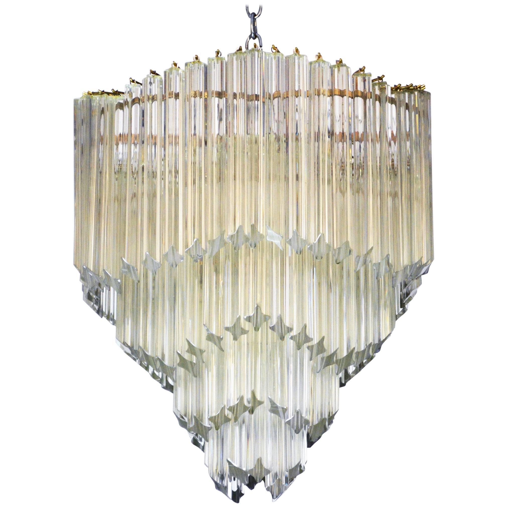 Vintage Chandelier Lighting with Crystal Glass Lamp Shades and Wooden Fittings. Mid Century Chandelier. Vintage Chandelier Lighting with Crystal Glass Lamp Shades and Wooden Fittings. Mid Century Chandelier.
