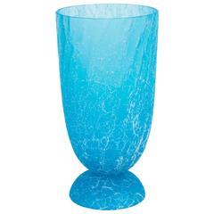 Italian Venetian Murano Glass Vase Signed Cenedese, circa 1970s 7