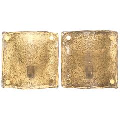 Pair of Glass Sconces by Kaiser Leuchten, Germany 2