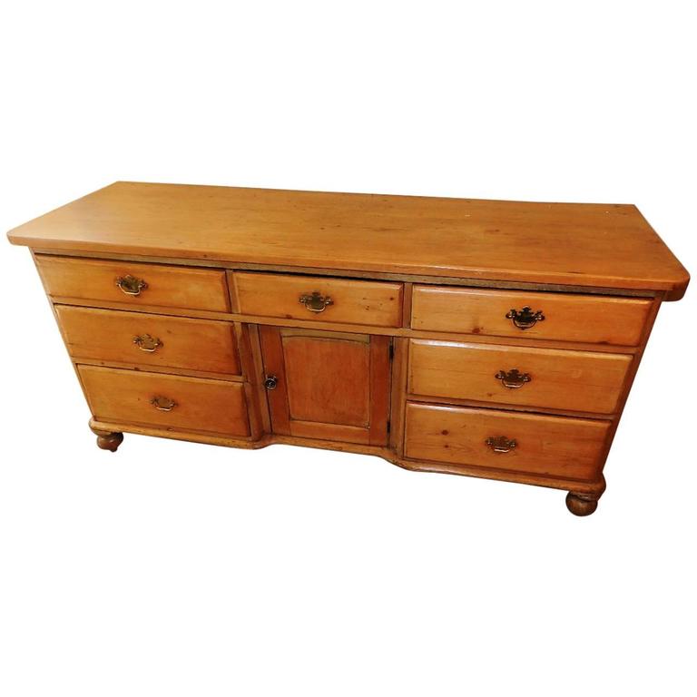 Antique Pine Yorkshire Dresser For Sale at 1stDibs
