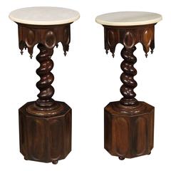 19th Century Pair of Spanish Columns 12
