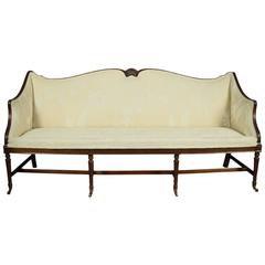 Mahogany Regency Style Three-Seat Settee 6