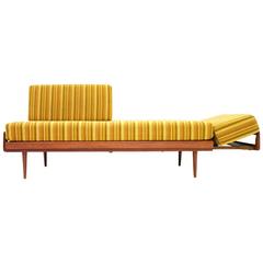 Teakwood Daybed and Sofa by Knoll Antimott, Germany, 1950s
