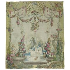 18th Century Aubusson Tapestry Panel from France 5