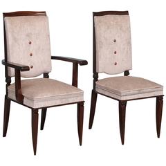 Set of Eight Dining Room Chairs
