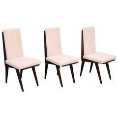 Set of 12 Dining Room Chairs with Trapezoid Seat