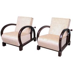 Pair of Adjustable Armchairs