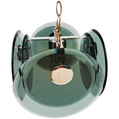 Glass Pendant, Attributed to Veca Italy, 1960s