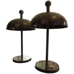 Pair of Brass Ship Lamps