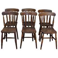 Set of Six Windsor Chairs
