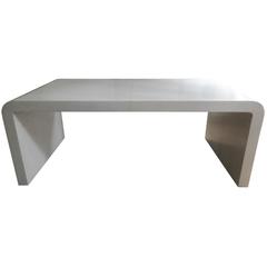 Jean Michel Frank Style Waterfall Parchment Table