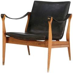 Very Rare Chair by Ebbe and Karen Clemmensen for Fritz Hansen