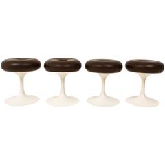 Set of Four Mid-Century Modern Stools by Borje Johanson, Sweden, 1970s 3