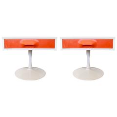 Pair of Mod Pop Raymond Loewy Style Nightstand by Broyhill