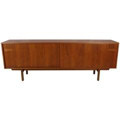 Mid-Century Danish Modern Teak Credenza 1