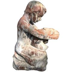 Lead Fountain, England, circa 1920