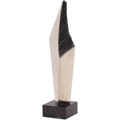 Polished Bronze Sculpture by Tom Bennett