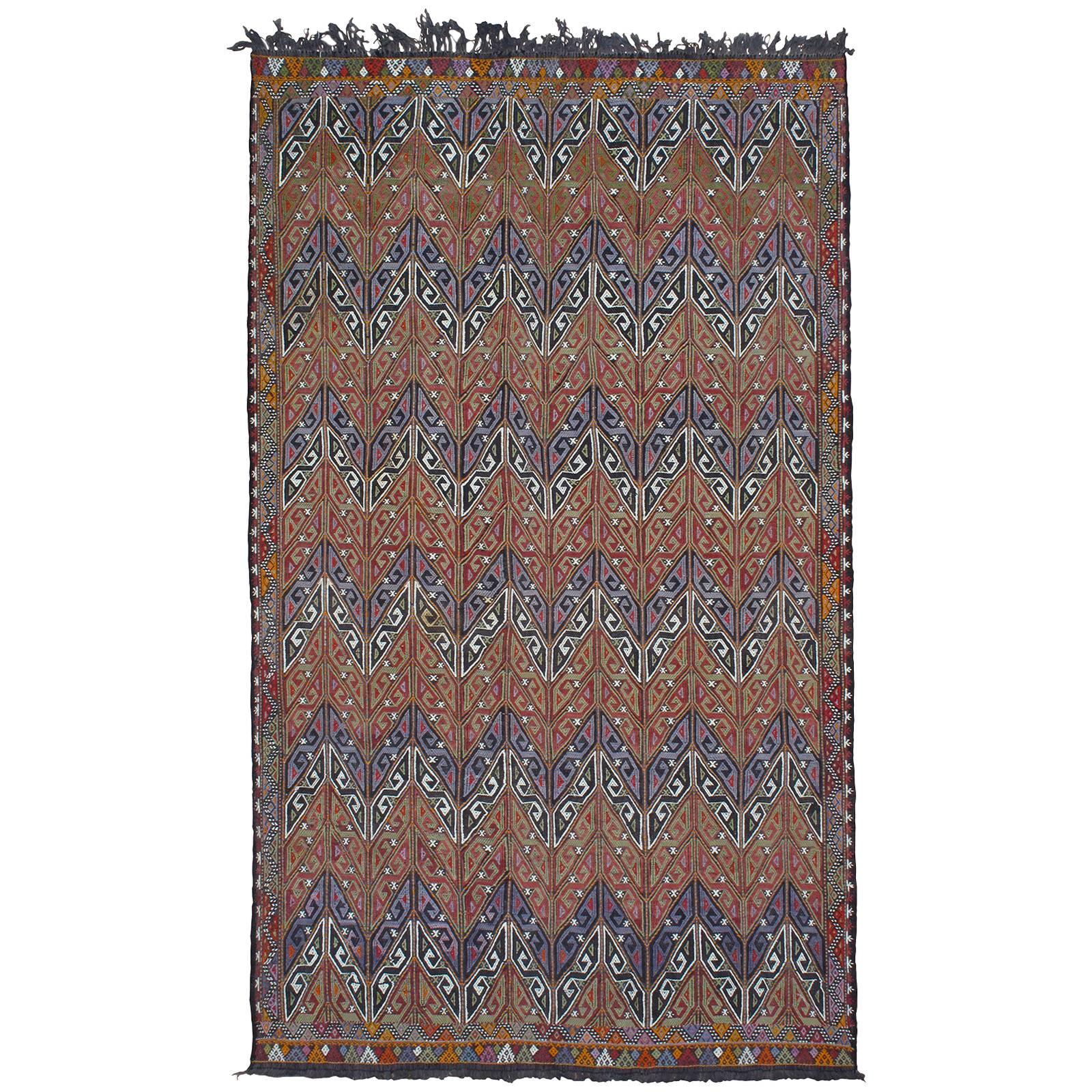 Alfombra "Jijim" de Anatolia Occidental