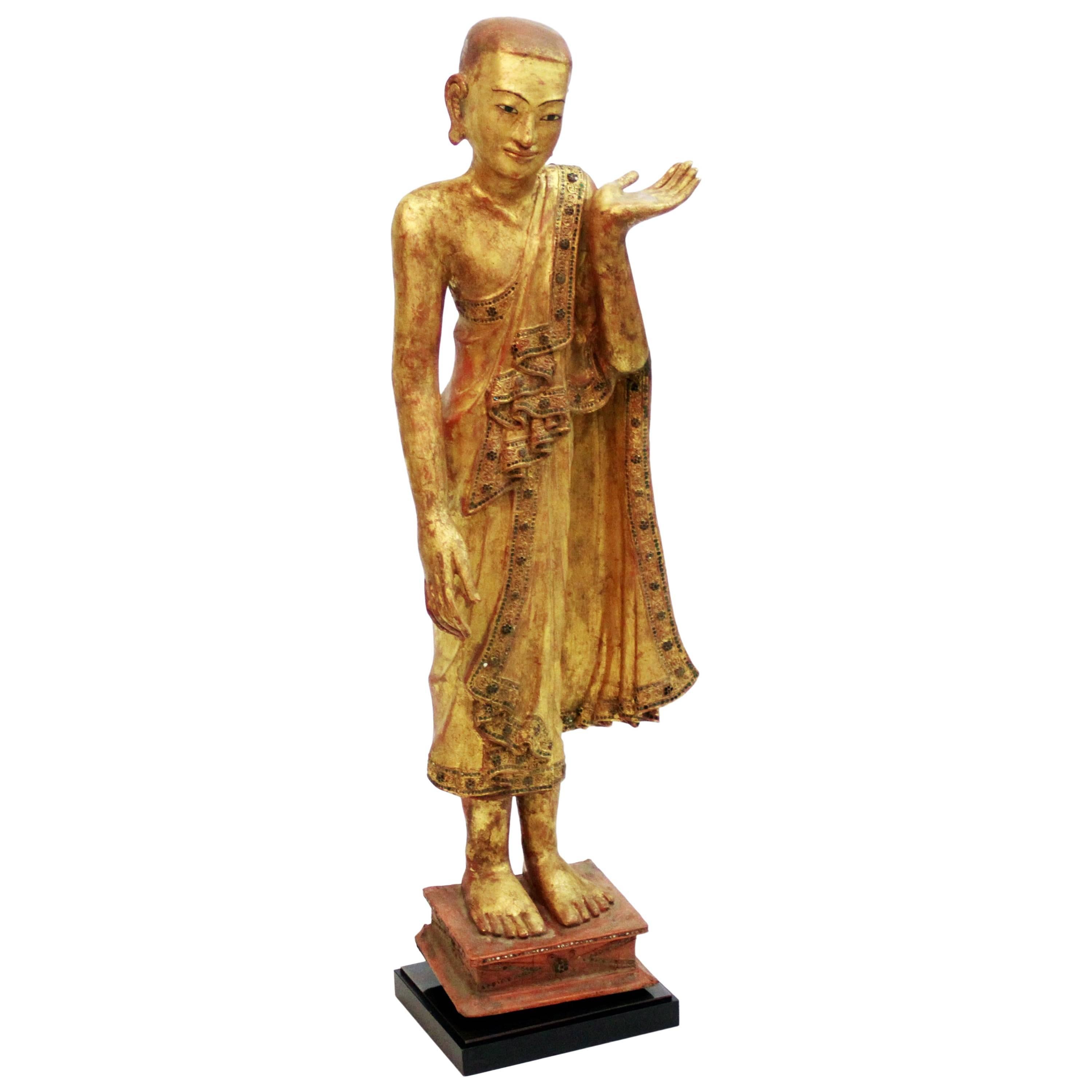 Wooden Burmese Apostle