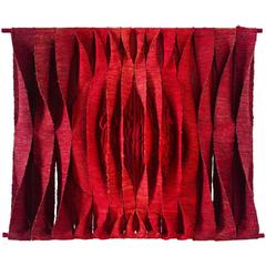 Maria Tapta Large Textile Wall Sculpture 9