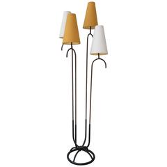 Floor Lamp by Arturo Pani in the Style of Jean Royere, 1950s