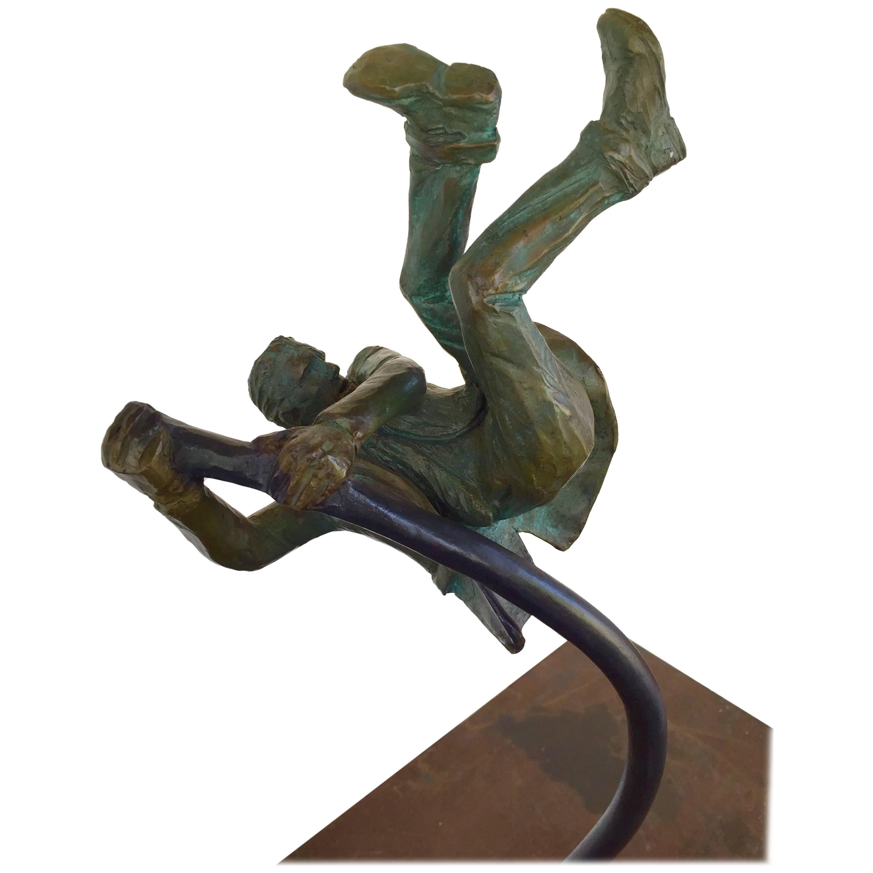 "Leverage" by Bronze Sculptor Jim Rennert