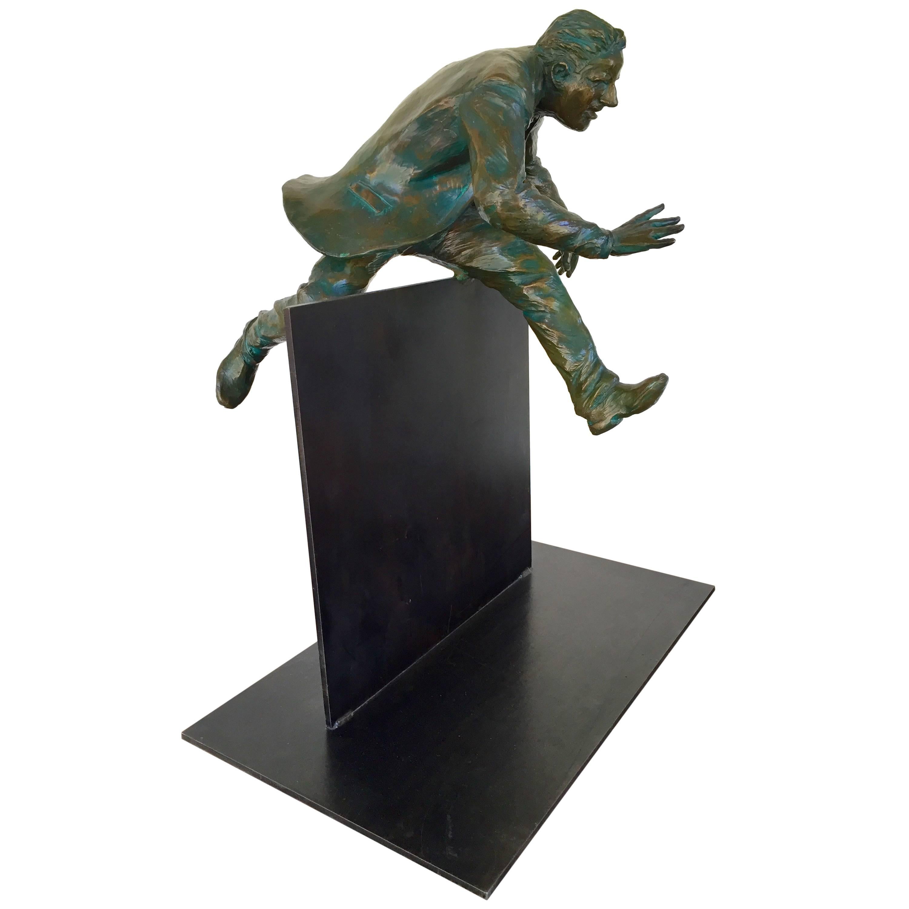 "Plan B" Bronze Sculpture by Jim Rennert