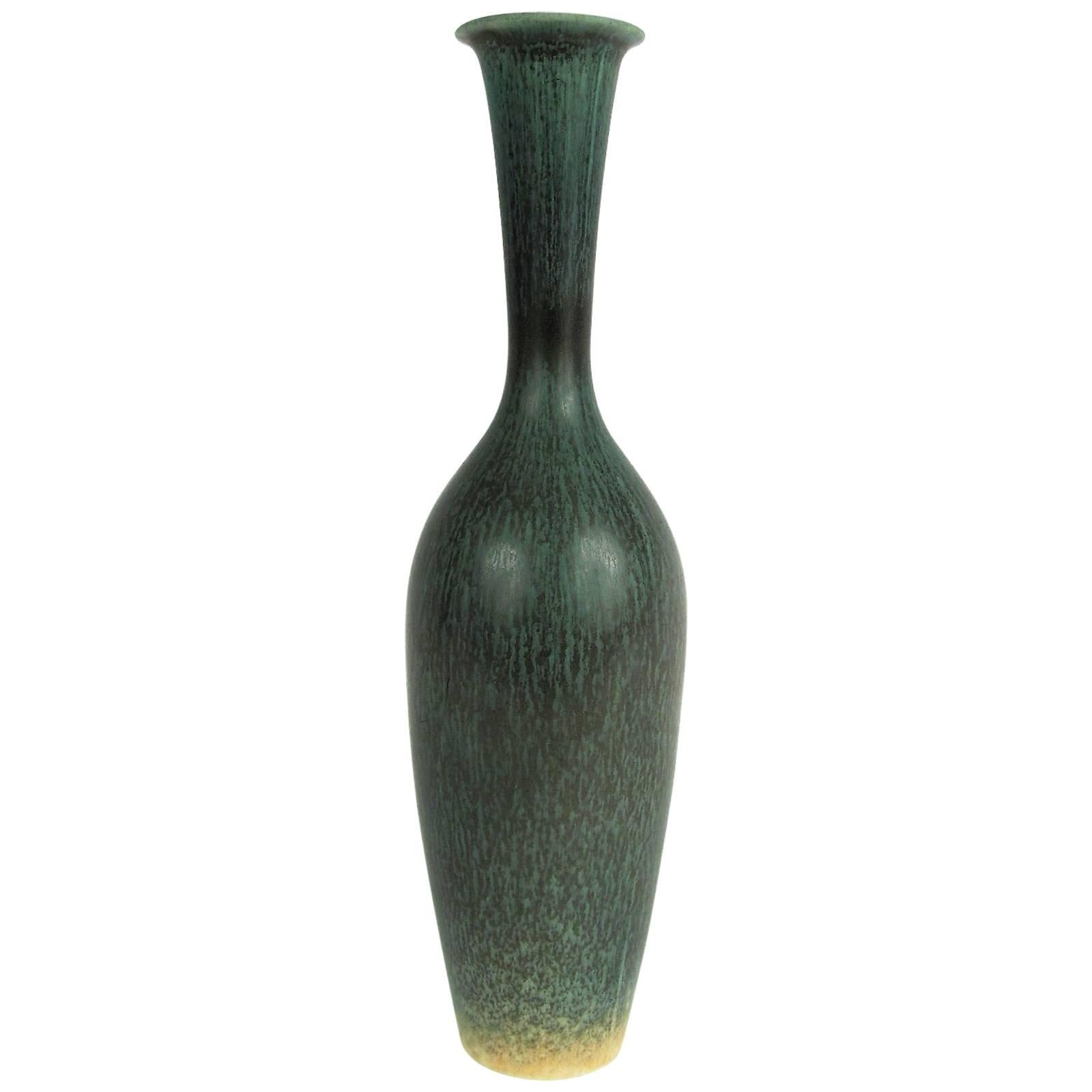 Rorstrand Studio Pottery Vase by Gunnar Nylund For Sale