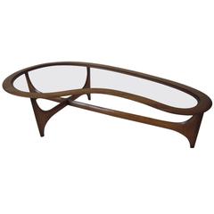 Biomorphic Sculptural Coffee Table for Lane