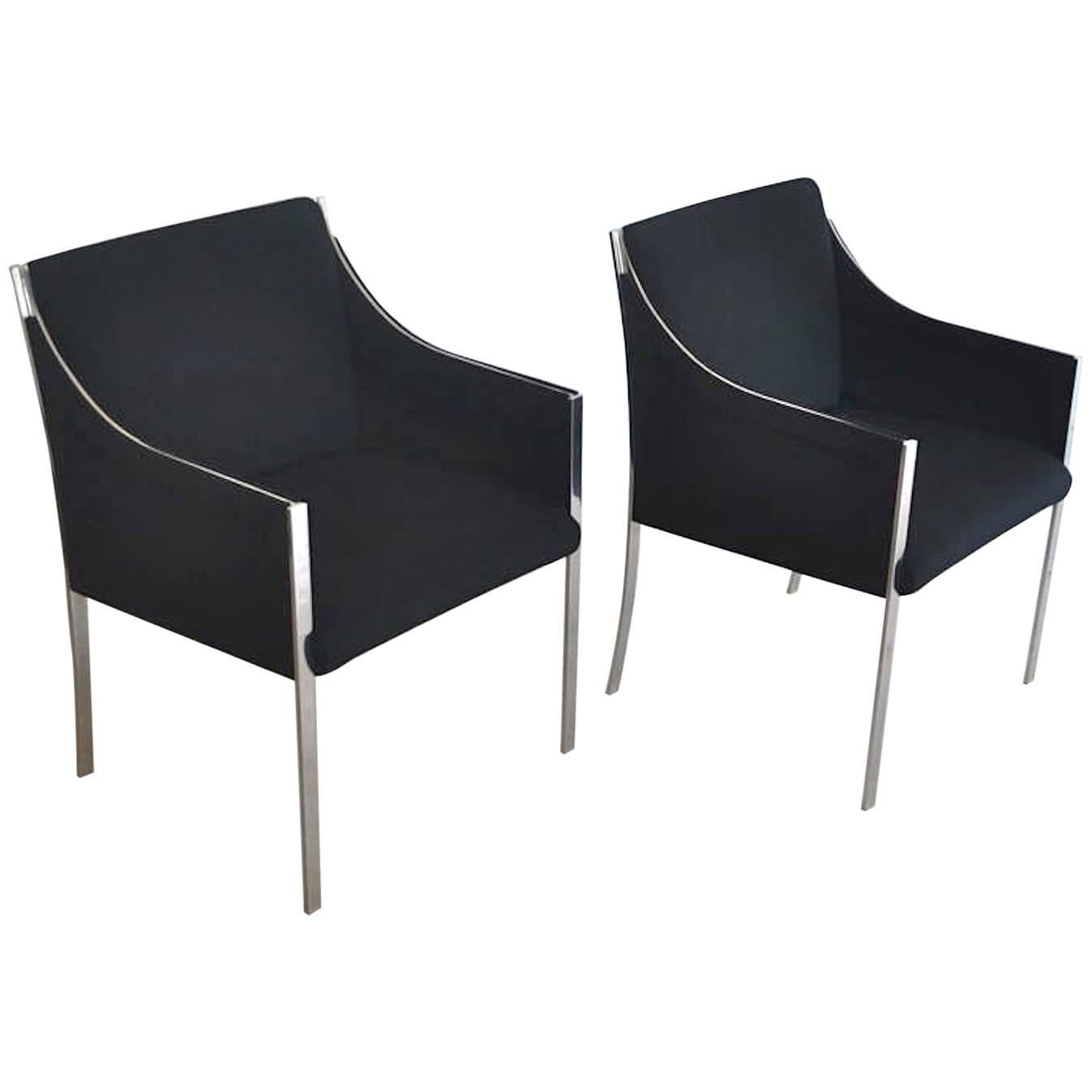 Pair of Midcentury Occasional Chairs or Lounge Chairs by Jens Risom 1