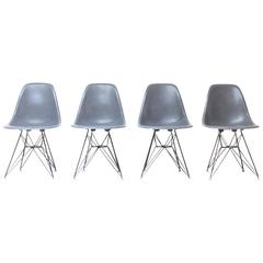 Grey Eames DSR Chairs