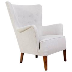 Danish Wing Chair, circa 1940