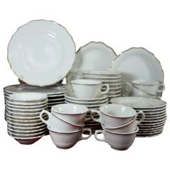 Syracuse Restraurant Ware Gourmet Pattern 74-Piece Set Service for 12