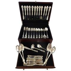 Hampton Court by Reed & Barton Sterling Silver Flatware Set for 12 Service 79 Pc 2