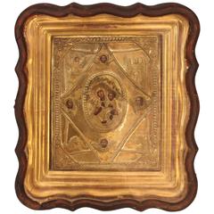 Beautiful Framed Russian Icon