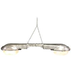Polished Industrial Street Light by Mazda